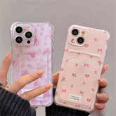 Small Flower Card Holder Phone Case
